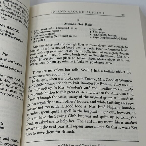 Mary Faulk Koock The Texas Cookbook Recipes Stories Texas Dining History - Picture 9 of 16